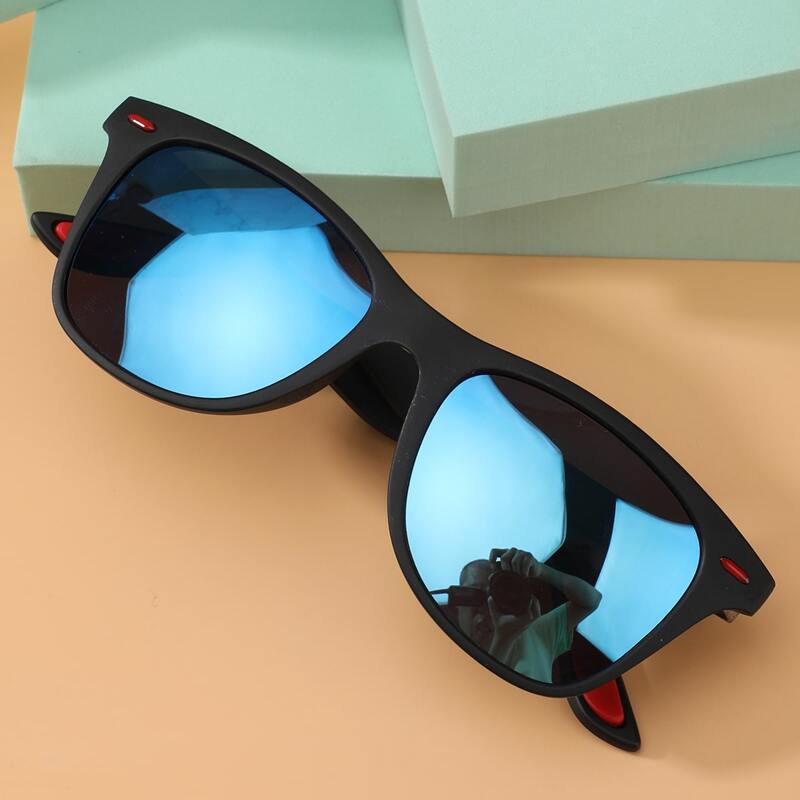 

Square Frame Sunglasses, Blue