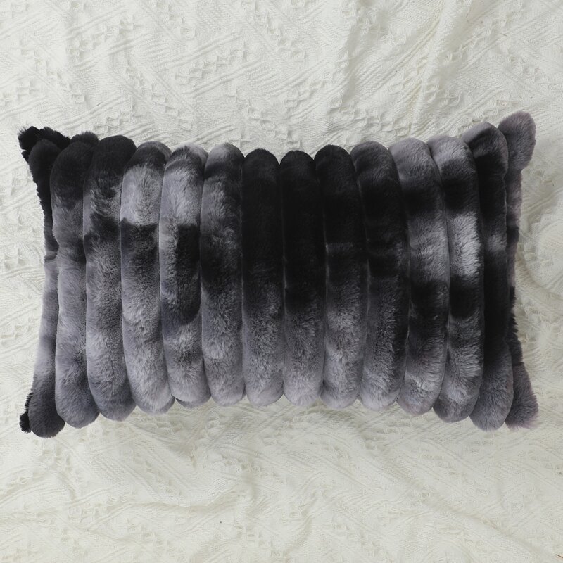 

Plush Lumbar Pillowcase Without Filler, Multicolor