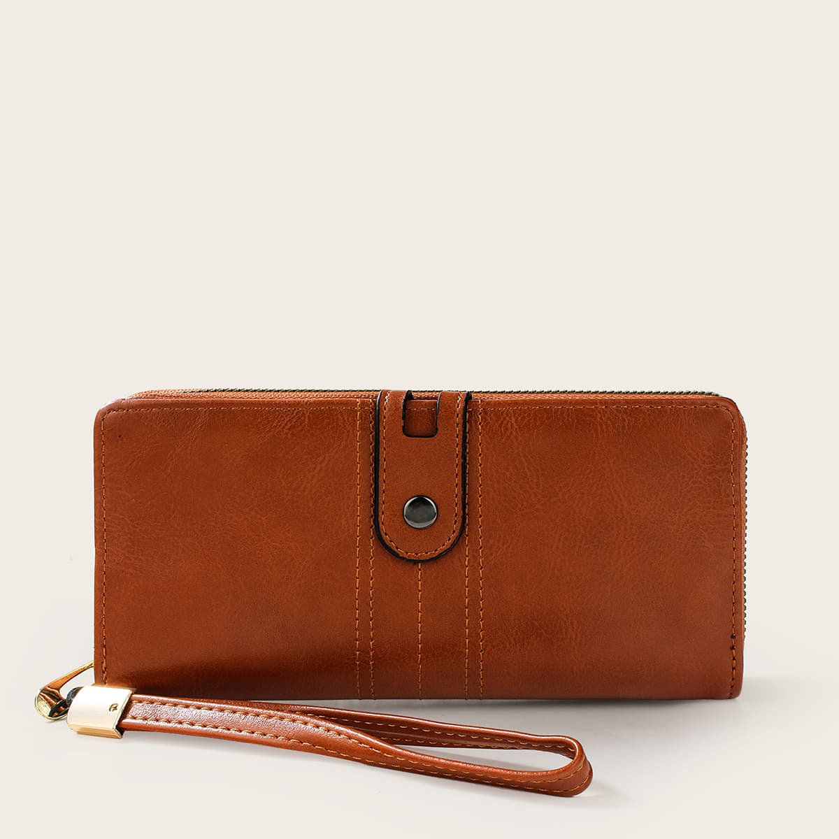 

Minimalist Long Wallet, Brown
