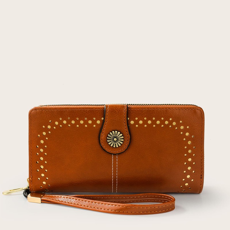 

Cut Out Purse, Brown