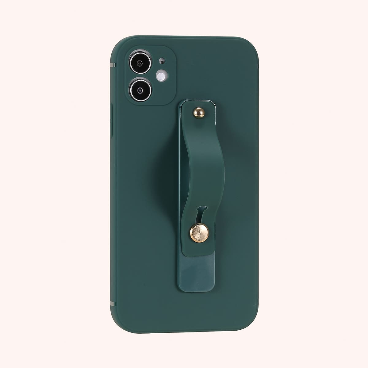 

Solid Wristband Phone Case, Green