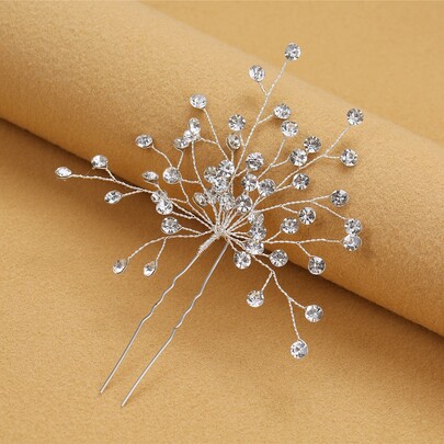 Rhinestone Decor Hair Pin
