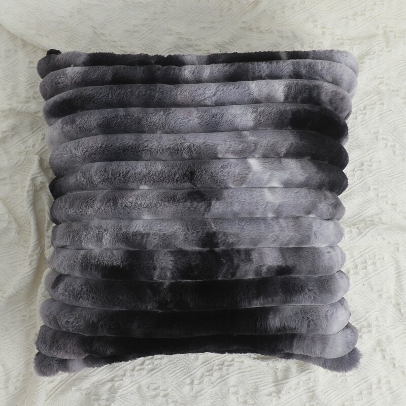 

Plush Cushion Cover Without Filler, Multicolor