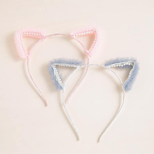 

Cat Ear Decor Headband, Multicolor