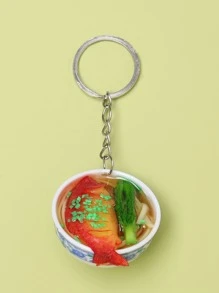 Food Charm Keychain - Multicolor - View 1