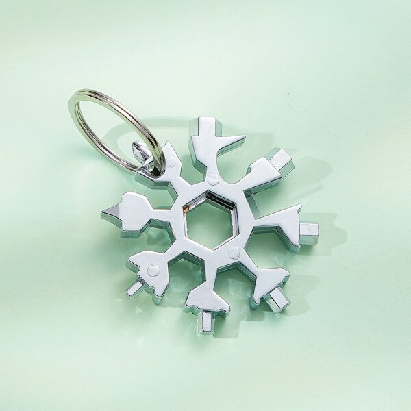 

Men Multi-function Keychain, Silver