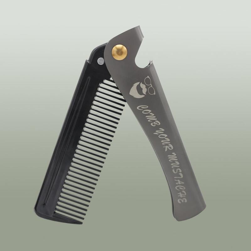 

Foldable Multifunction Hair Comb, Dark grey