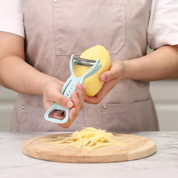 

1pc Multifunction Random Color Peeler, Multicolor