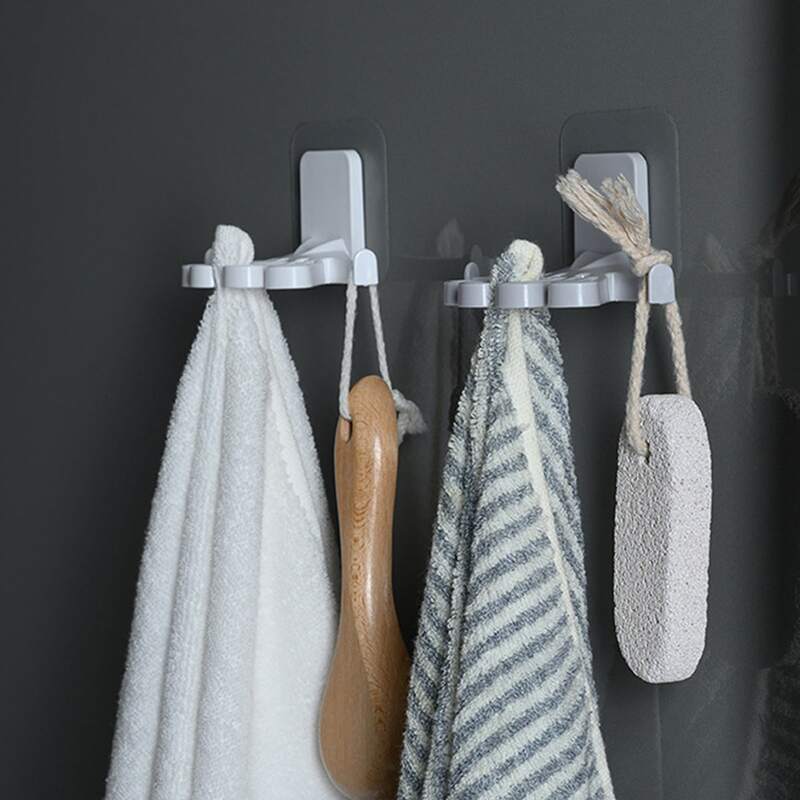 

1pc Bathroom Wall Mounted Random Color Storage Rack, Multicolor