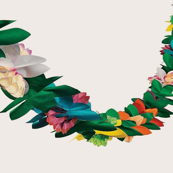 

1set Summer Party Paper Flower, Multicolor