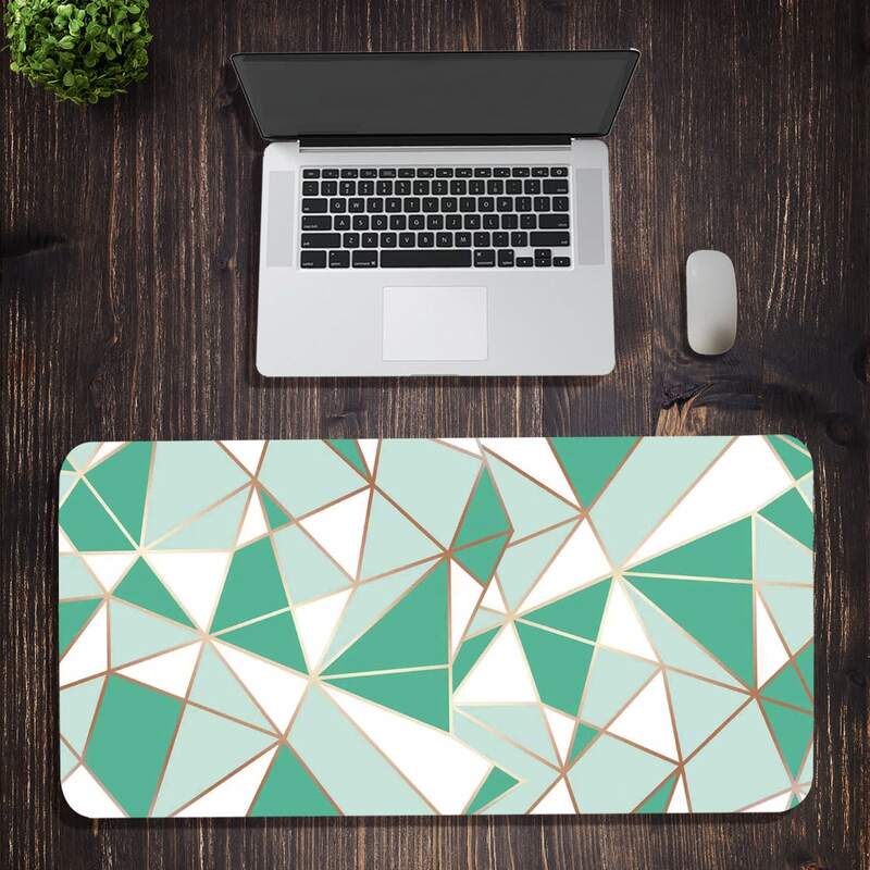 

Geometric Graphic Mouse Pad, Green
