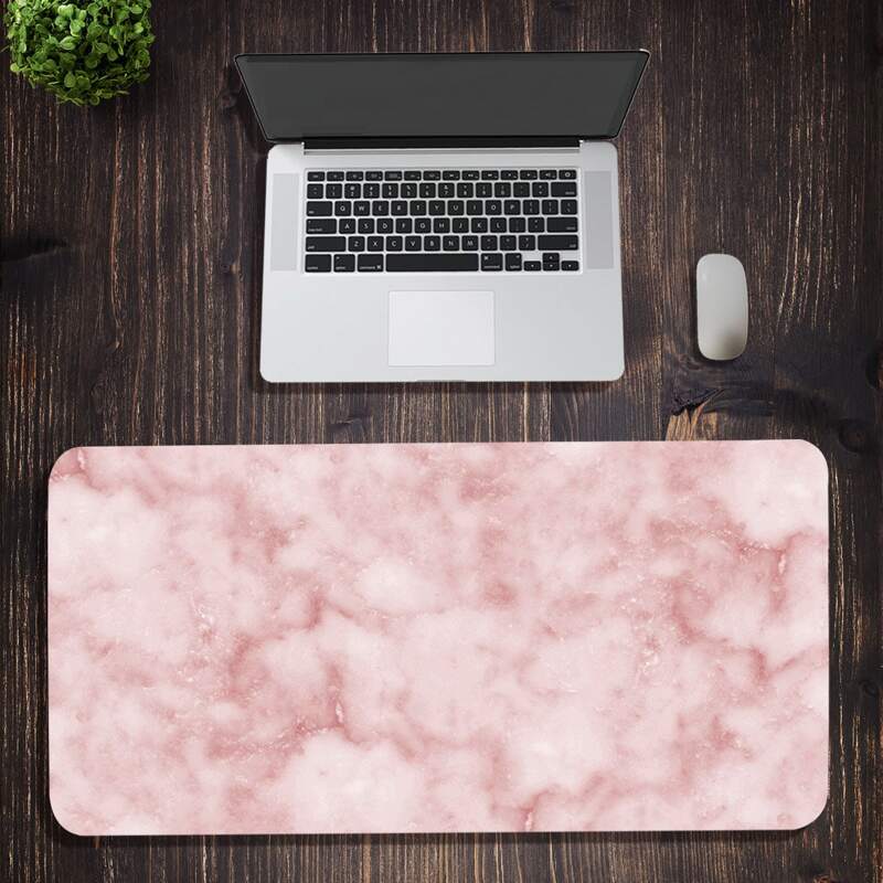 

Marble Pattern Mouse Pad, Pink