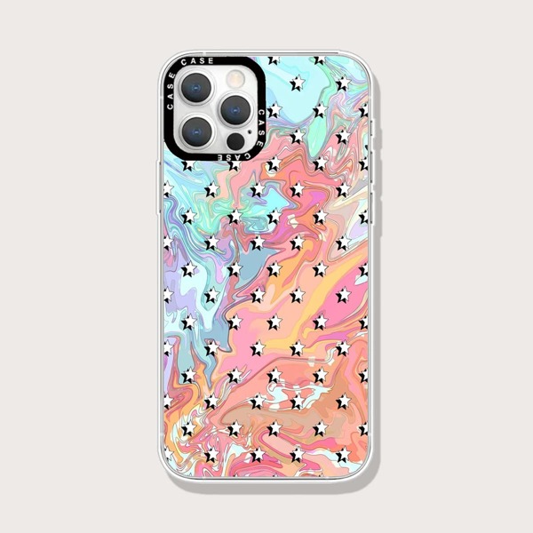 

Star Print Phone Case, Multicolor