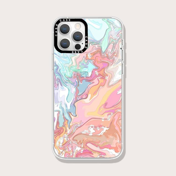 

Graphic Print Phone Case, Multicolor
