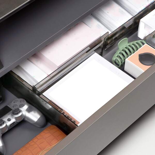 

1pc Random Drawer Partition Board, Multicolor