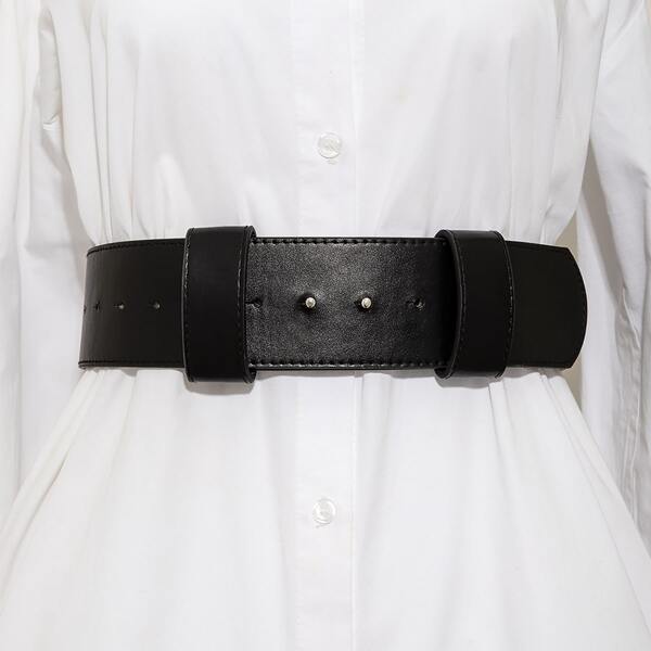 

PU Leather Belt, Black