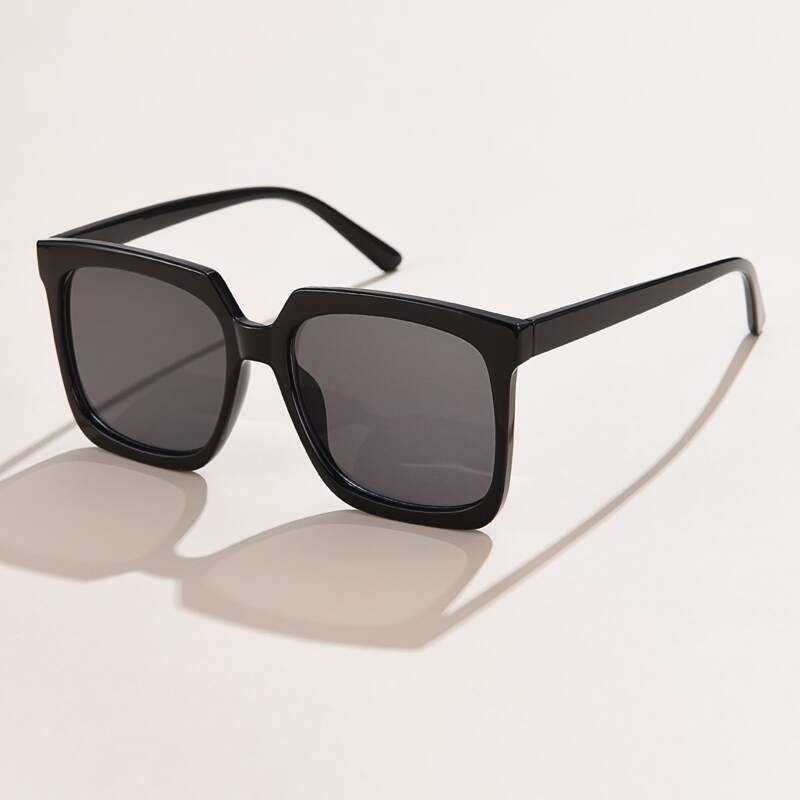 

Guys Square Frame Sunglasses, Dark grey
