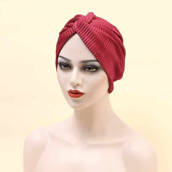 

Plain Head Wrap, Burgundy
