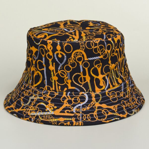 

Chain Print Bucket Hat, Multicolor