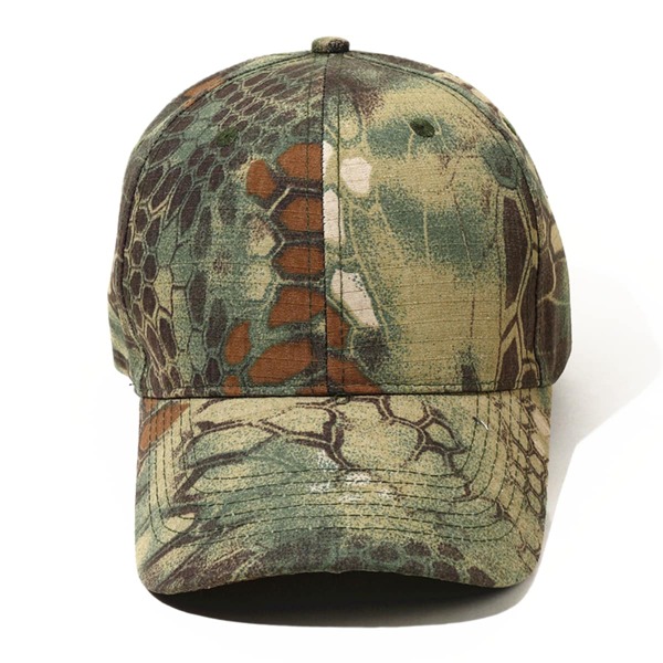 

Men Geometric Pattern Baseball Cap, Army green