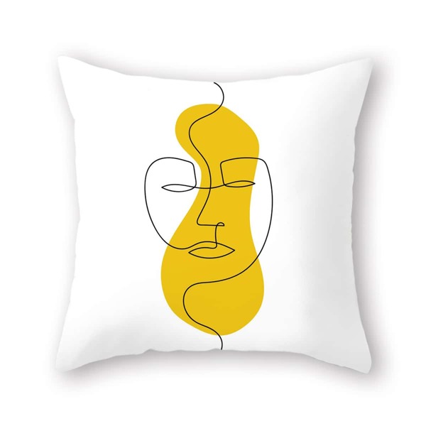 

Abstract Figure Graphic Cushion Cover Without Filler, Multicolor