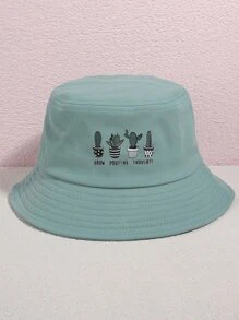 Mũ xô in hình xương rồng - Màu xanh lam - Xem 1