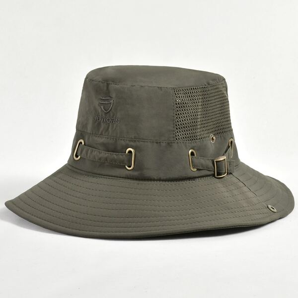 

Embroidery Detail Bucket Hat, Army green