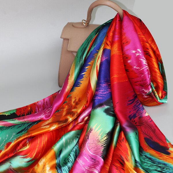 

Color Block Scarf, Multicolor