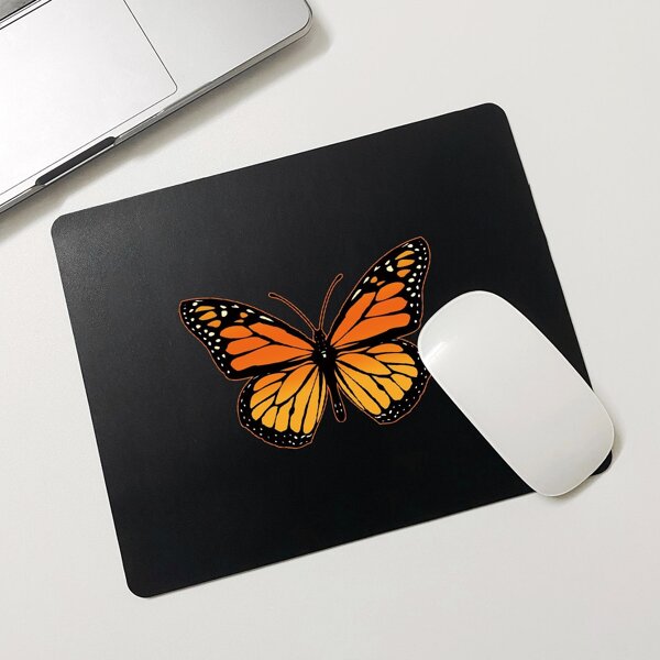 

Butterfly Print Mouse Pad, Multicolor
