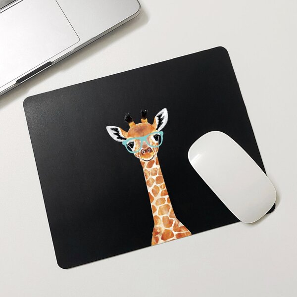 

Giraffe Print Mouse Pad, Multicolor