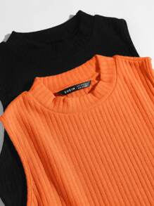 SHEIN EZwear Women Tank Tops & Camis - Multicolor - View 4