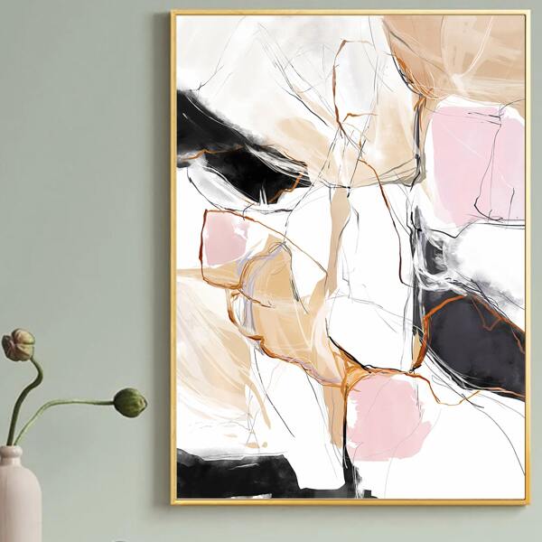 

Abstract Pattern Unframed Painting, Multicolor