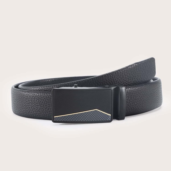 

Men Automatic Buckle Belt, Black