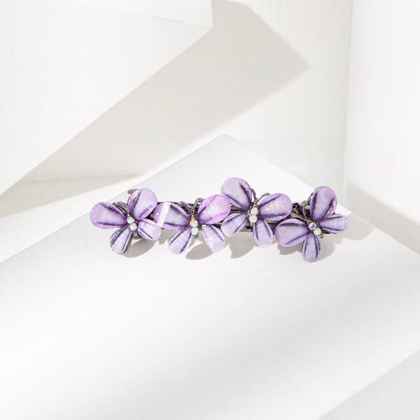 

Butterfly Decor Hair Clip, Purple