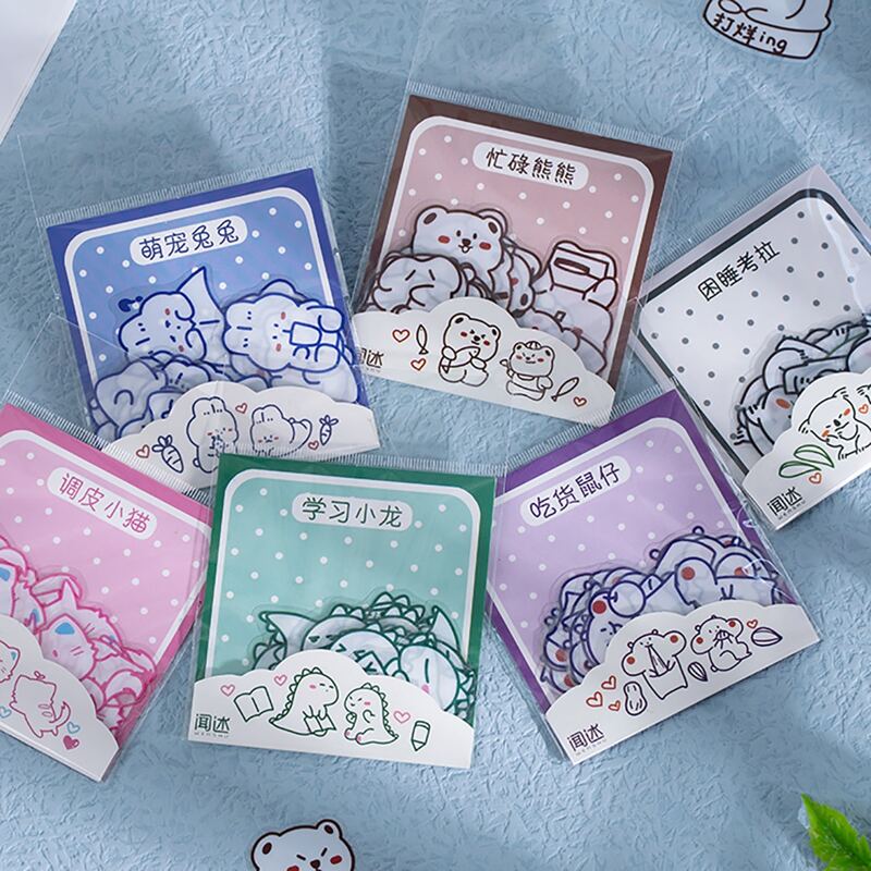 

1pack Cartoon Graphic Random Sticker, Multicolor