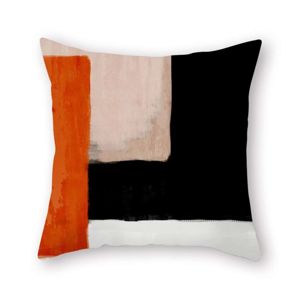 

Color Block Cushion Cover Without Filler, Multicolor