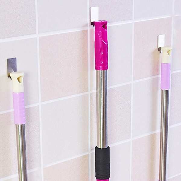 

8pcs Stainless Steel Random Color Wall Hook, Multicolor