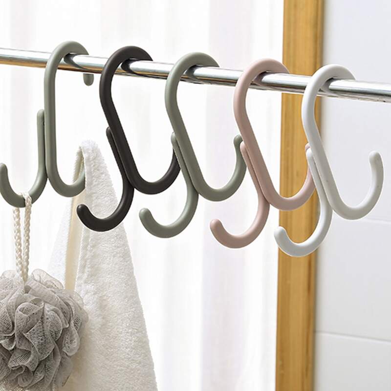 

5pcs Hanging Hook Set, Multicolor