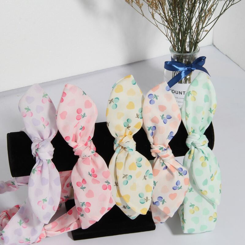 

5pcs Fruit Pattern Hair Band, Multicolor