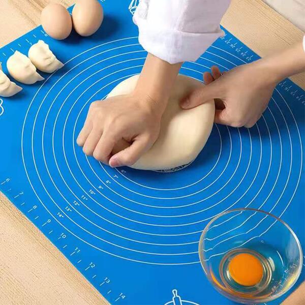 

1шт Коврик для выпечки силиконовый, Синий