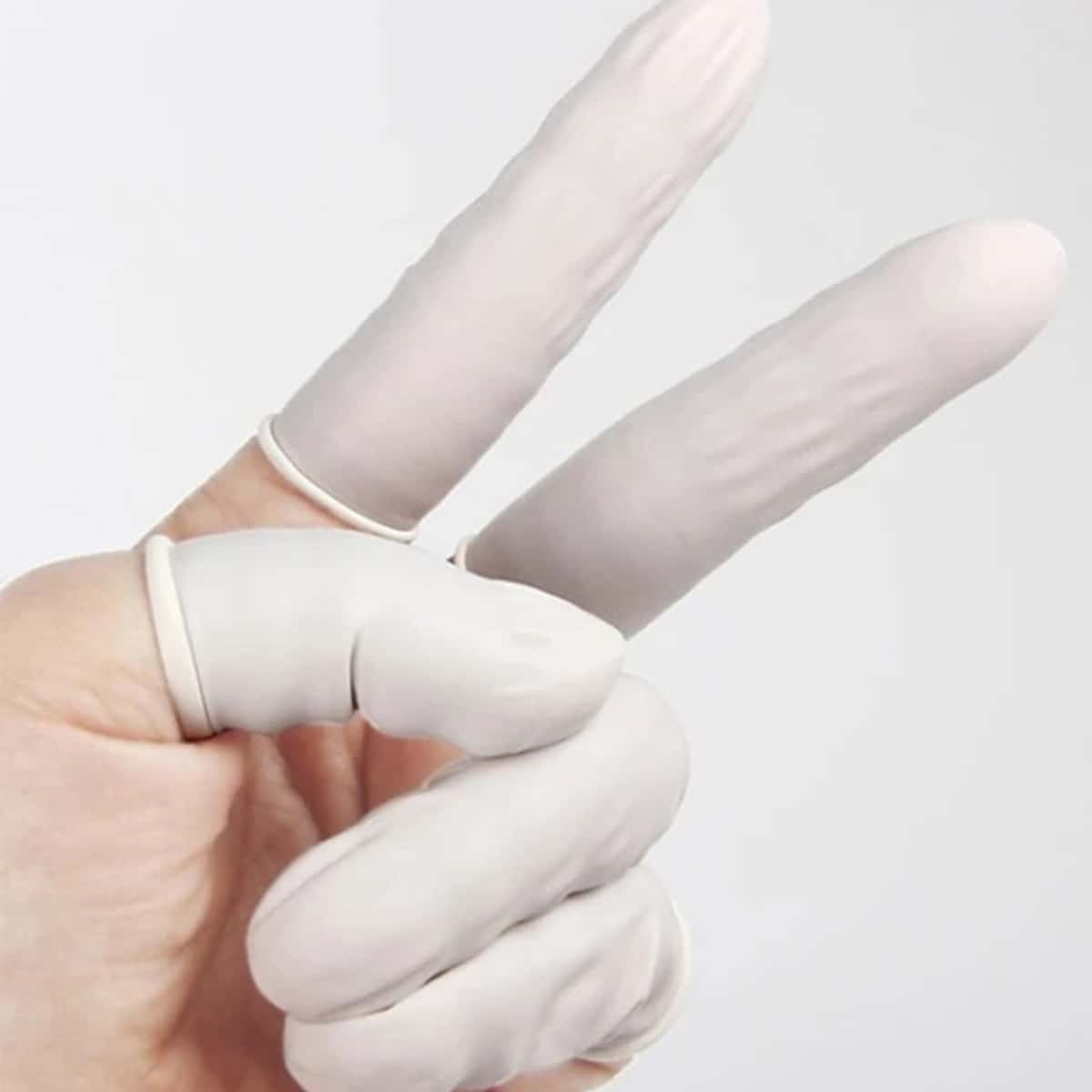 

100pcs Disposable Finger Cover, White