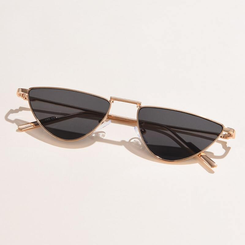 

Guys Triangle Frame Sunglasses, Dark grey