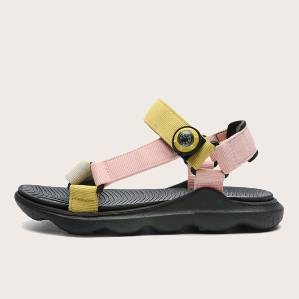 

Girls Colorblock Sport Sandals, Multicolor