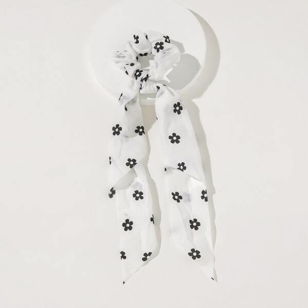 

Flower Print Hair Tie, Multicolor
