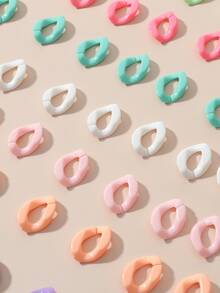 100入組DIY首飾配件 - 彩色 - 查看 2