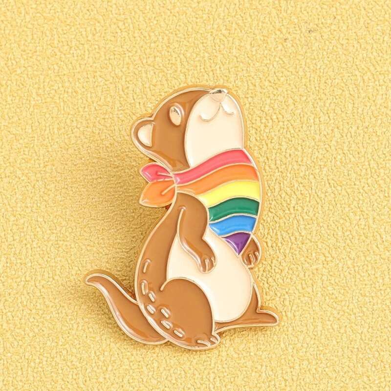 

Cartoon Animal Decor Brooch, Multicolor