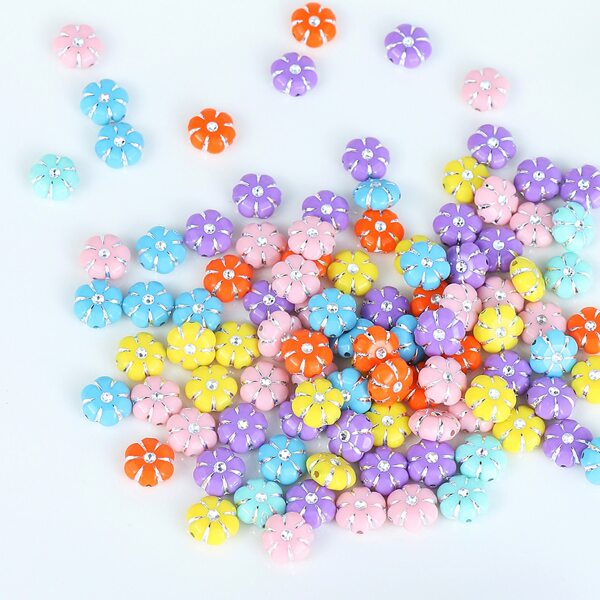 

1pack Random Color Bead DIY Jewelry Accessories, Multicolor