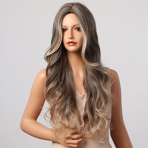 

Natural Ombre Long Curly Wig