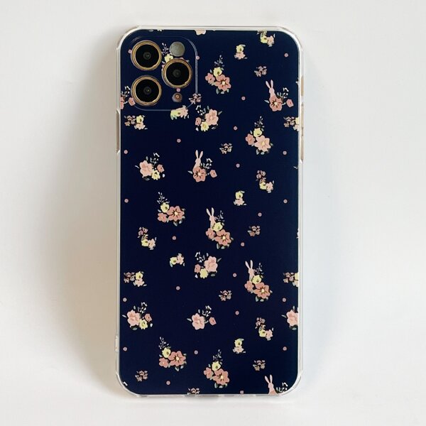 

Flower Print Phone Case, Multicolor