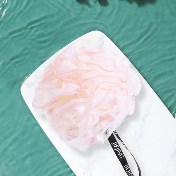 

1pc Foaming Bath Ball, Pink